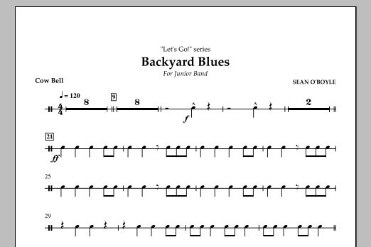 Produktbild zu:  Backyard Blues - Cowbell - 