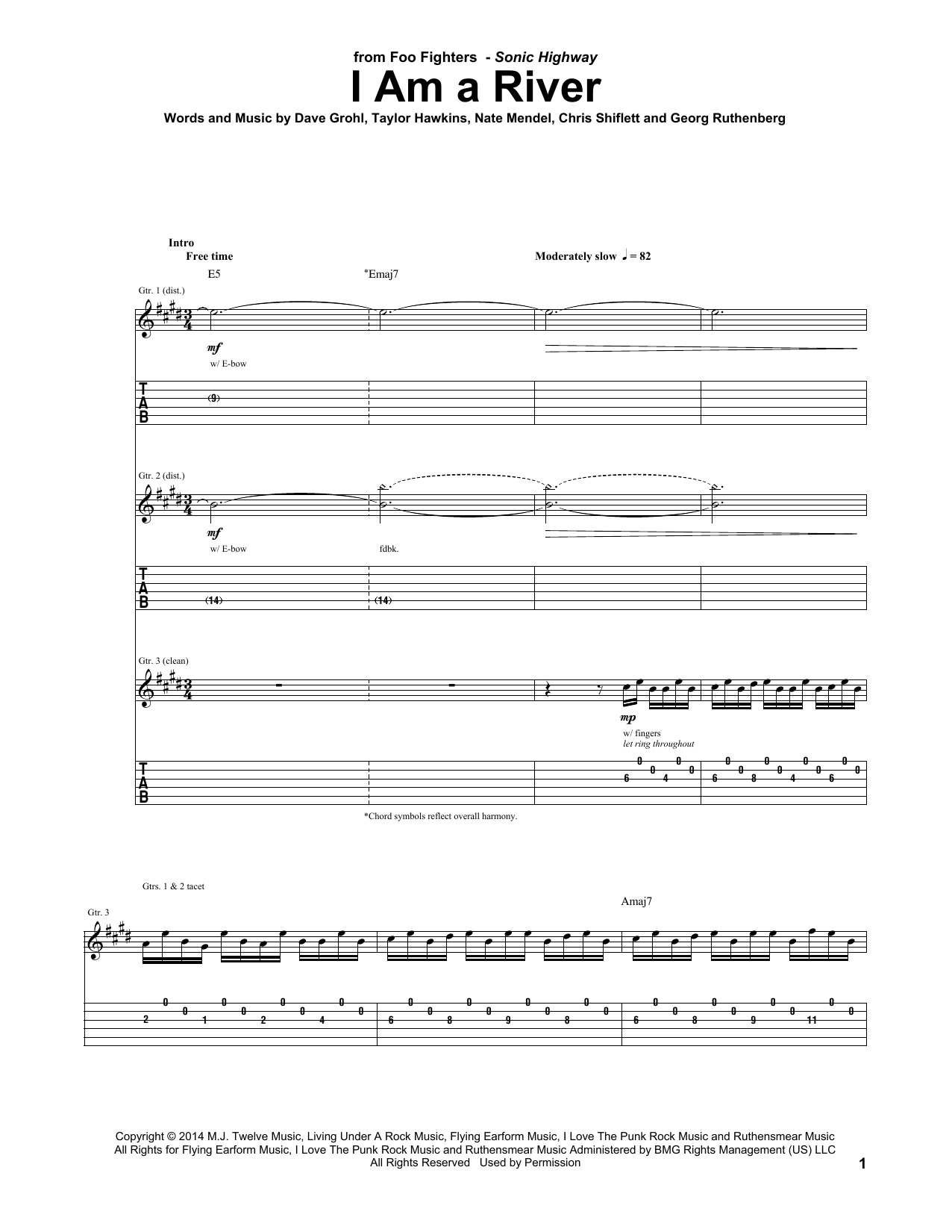 Product gallery: Page 1 of 1 I Am A River, Foo Fighters
