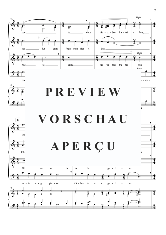 Produktgalerie: Seite 8 von 11 Pange Lingua (motet on Gregorian theme), , Gemischter Chor