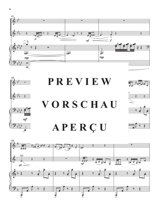 Product gallery: Page 8 of 21 The Lion and the Mouse , , (Trio for trumpet in Bb/piccolo trumpet, horn in F + piano)