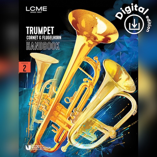 Produktbild zu: LCME Trumpet, Cornet & Flugelhorn Handbook 2025: Grade 2