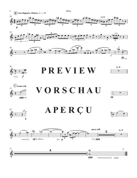 Product gallery: Page 13 of 21 Collages , , (Woodwind trio for oboe, clarinet in Bb + bassoon)