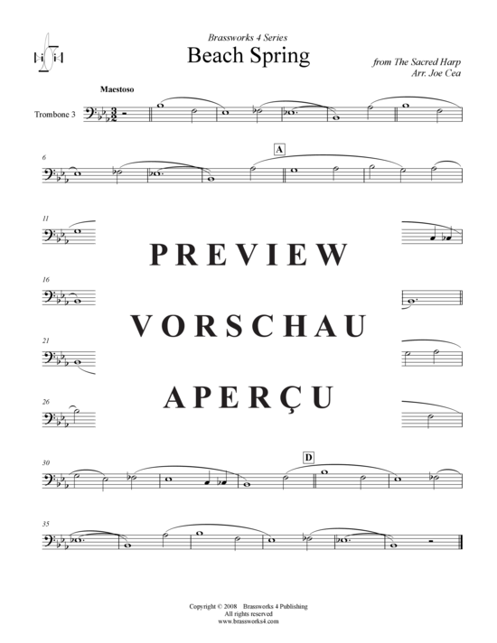 gallery: Beach Spring , , (Posaunen-Quartett)