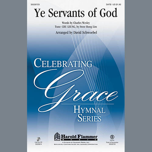 cover: Ye Servants Of God, David Schwoebel, Chor