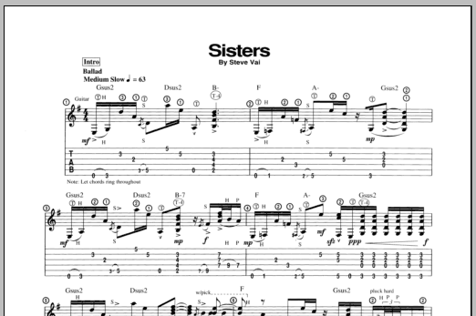 Product gallery: Page 1 of 1 Sisters, Steve Vai