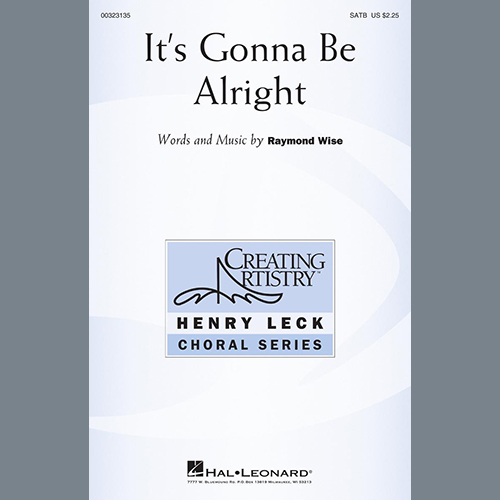 cover: It's Gonna Be Alright, Raymond Wise, Chor