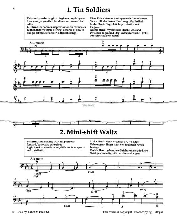 gallery: Tin Soldiers, Pat Legg, Violoncello