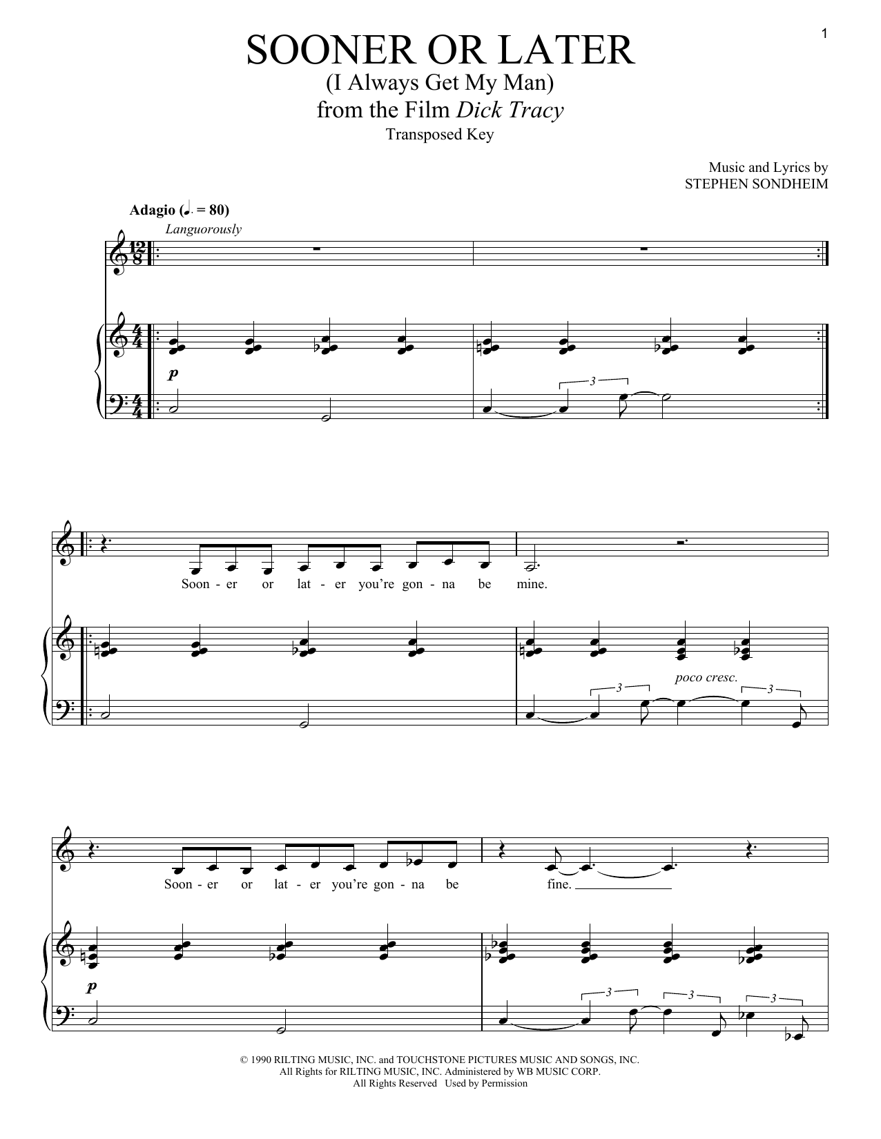Produktbild zu: Sooner Or Later (I Always Get My Man)