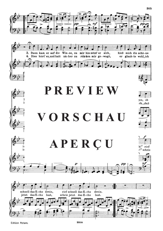 gallery: Das Echo D.990 , , (Gesang hoch + Klavier)