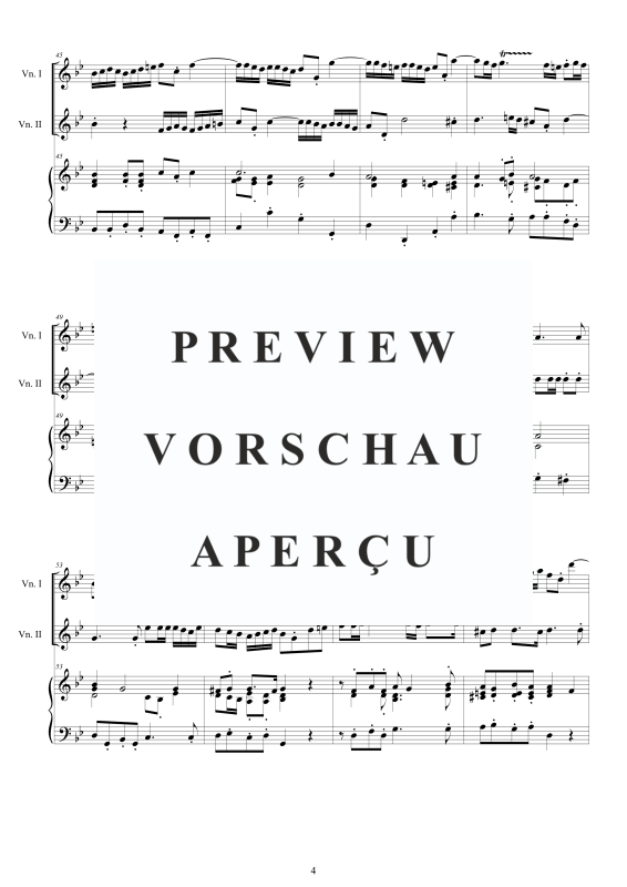 Produktgalerie: Seite 5 von 11 Trio Sonata No.4 in G-Moll Op.1, , 2 Violinen und Cembalo