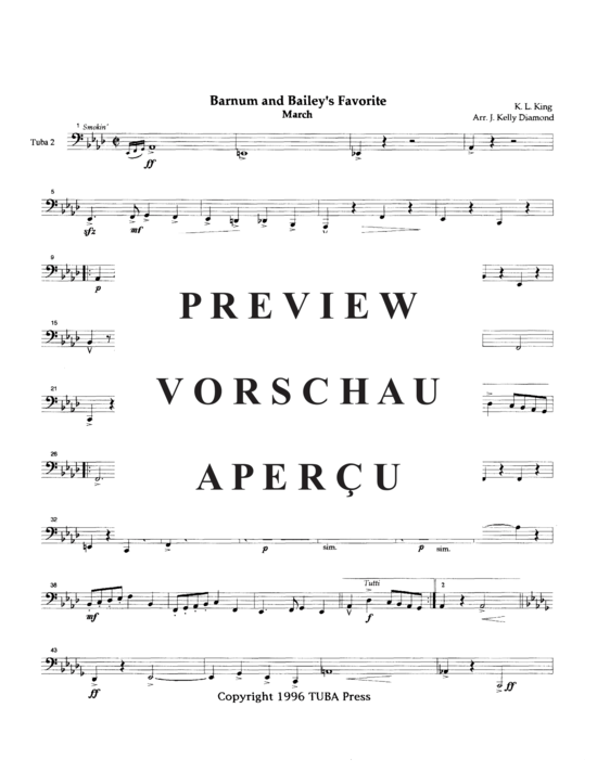 Product gallery: Page 17 of 18 Barnum and Bailey´s Favroite , , (Tuba Quartett EETT)
