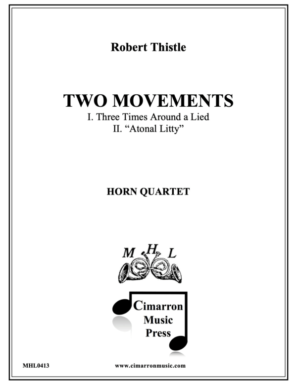 Produktbild zu: Two MovementsRobert Thistle
