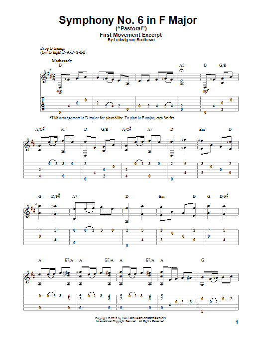 Produktbild zu: Symphony No. 6 In F Major ("Pastoral"), First Movement Excerpt