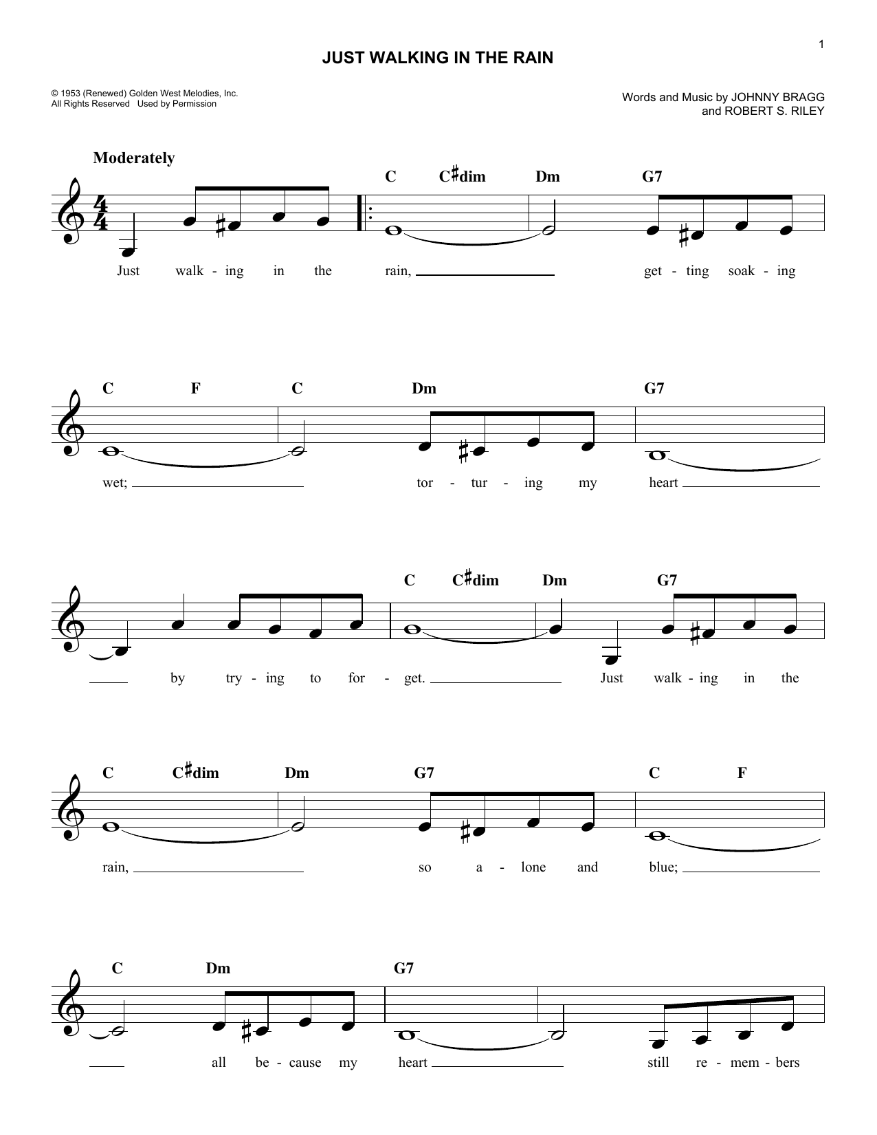 Produktbild zu: Just Walking In The Rain