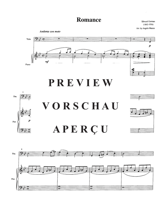 Product gallery: Page 3 of 15 Romance , , (tuba + piano)