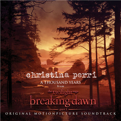 cover: A Thousand Years, Christina Perri, Klavier