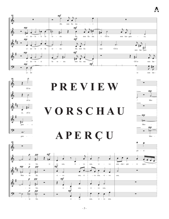 Produktgalerie: Seite 6 von 13 Io parto e non piu dissi , , (Holzbläserquintett)