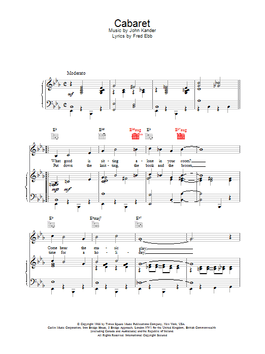 Produktbild zu: Cabaret