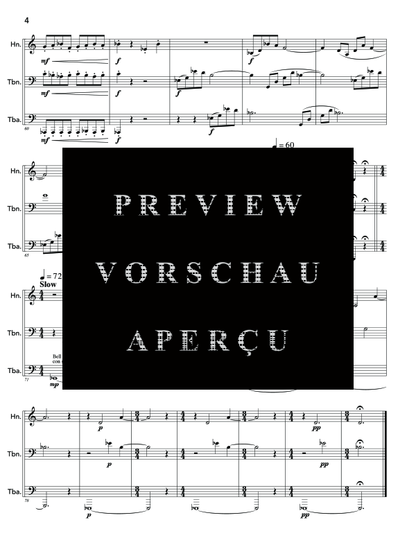 Produktgalerie: Seite 8 von 11 When the Mood Takes You, , (Blechbläser Trio)