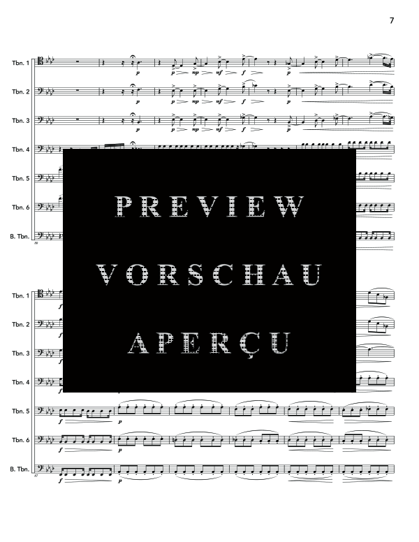 Produktgalerie: Seite 11 von 11 Love Scene from Romeo and Juliet, , (Posaunen Septett)