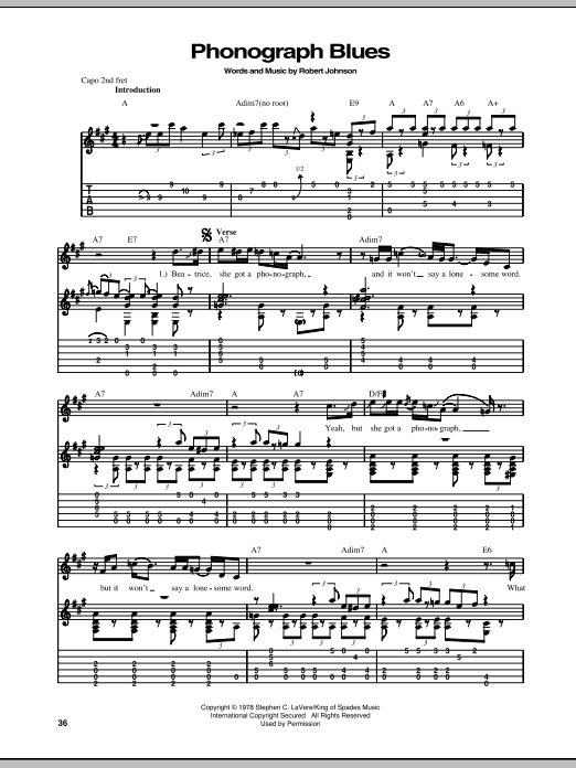 Produktbild zu: Phonograph Blues