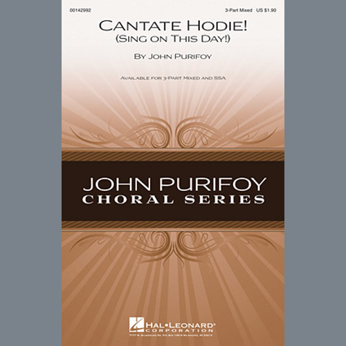 cover: Cantate Hodie! (Sing On This Day), John Purifoy, Chor