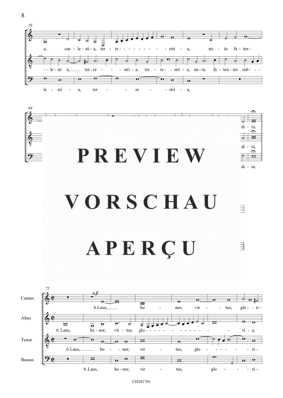 gallery: Vierstimmige Hymni und Antiphonen (Motetten Bd.5), , (Vier Vokalstimmen)