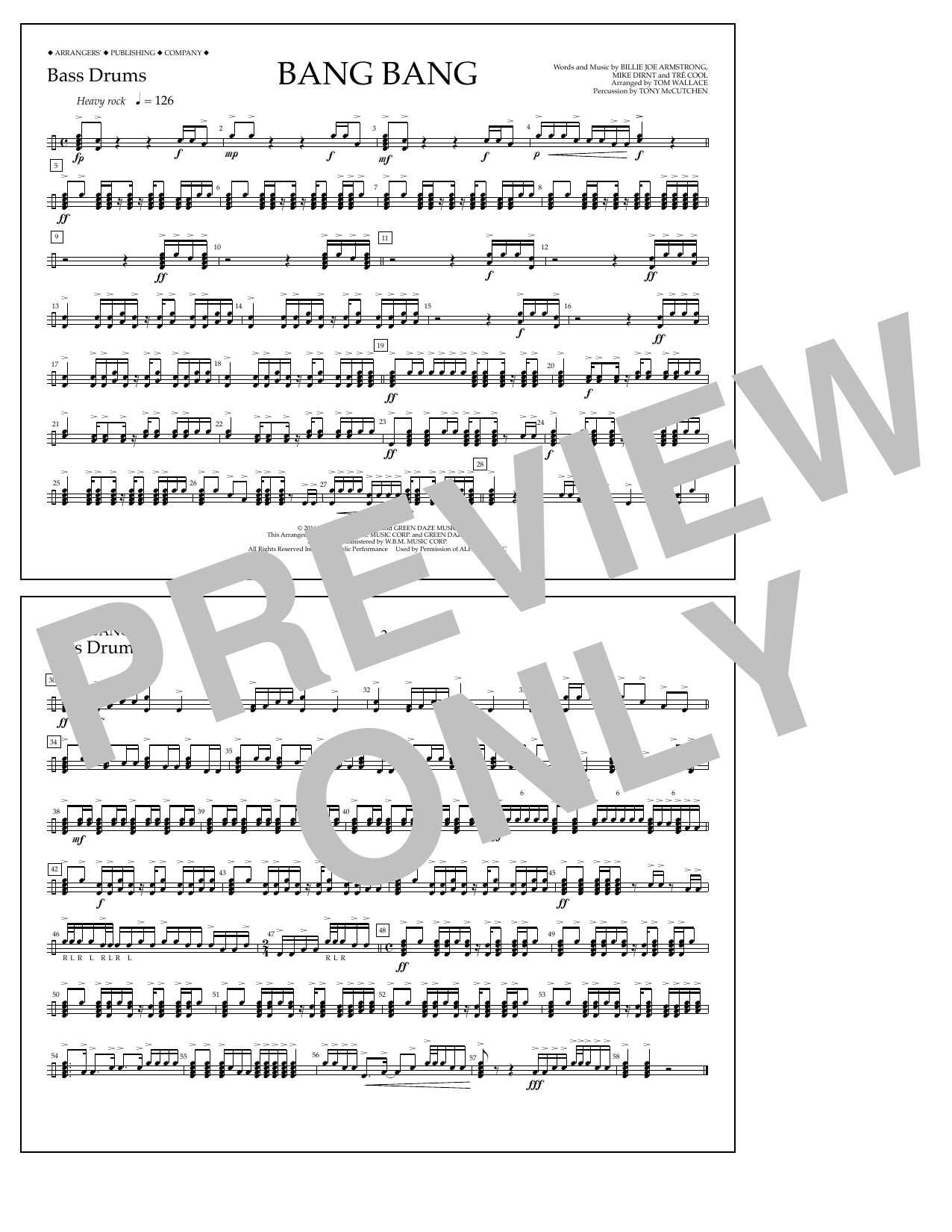 Product picture to: Bang Bang - Bass Drums