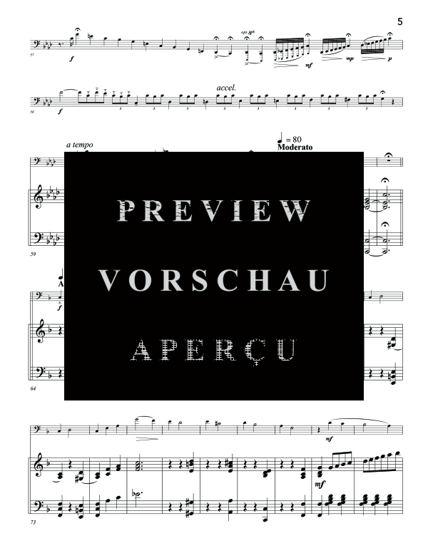Product gallery: Page 9 of 11 Morceau de Concours, , (euphonium and piano)