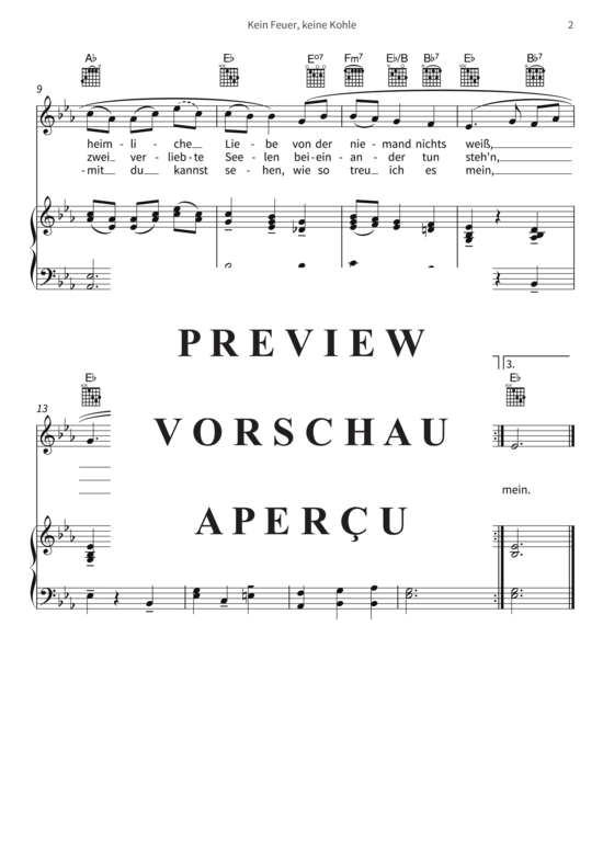 Product gallery: Page 5 of 5 Kein Feuer, keine Kohle , , (vocals + piano, guitar)