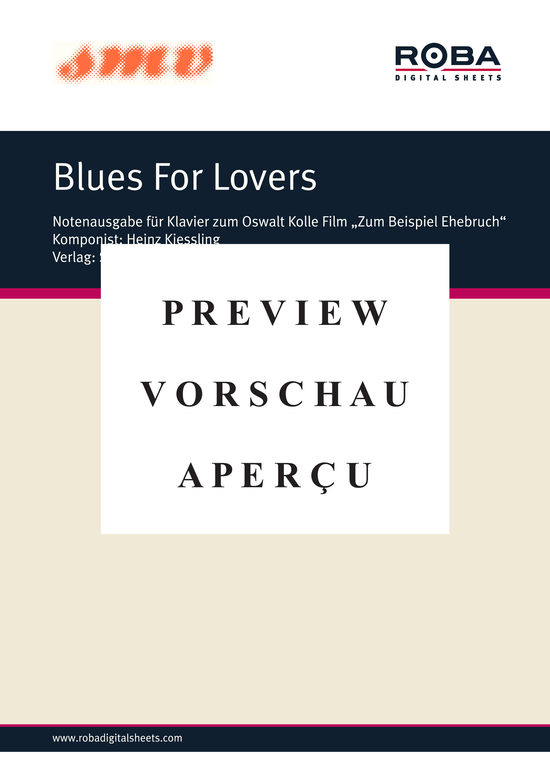 Product gallery: Page 2 of 3 Blues For Lovers , , Piano Solo