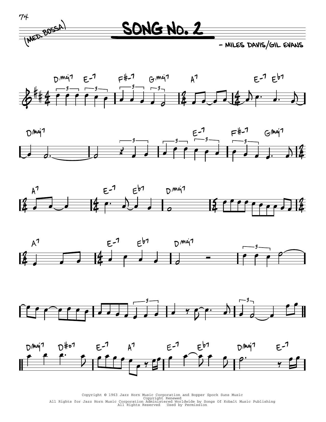Produktbild zu: Song No. 2