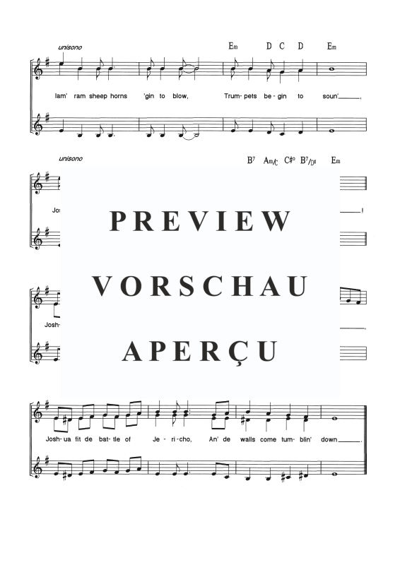 gallery: Joshua Fight the Battle, , Frauenchor SSA