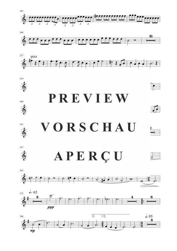 gallery: Des rêves avant le jour, , Gemischtes Ensemble - Violine 2 Einzelstimme