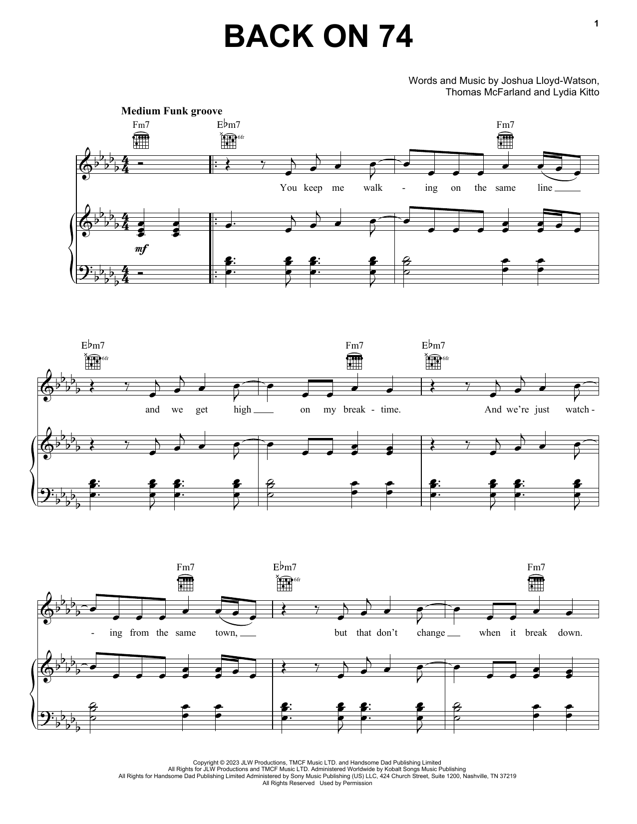 Produktbild zu:  Back On 74 - Jungle