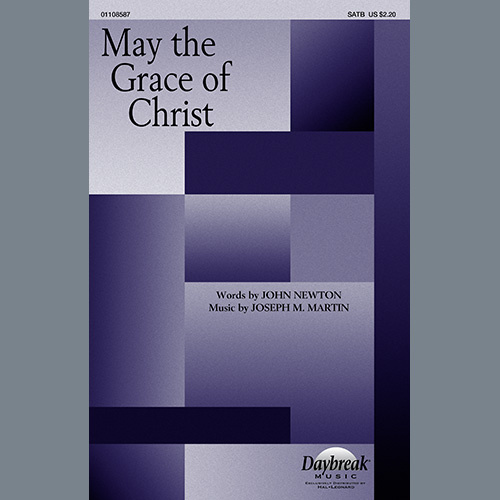 cover: May The Grace Of Christ, Joseph M. Martin, Chor