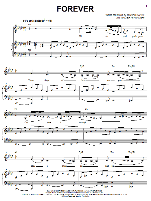 Product picture to:  Forever - Mariah Carey