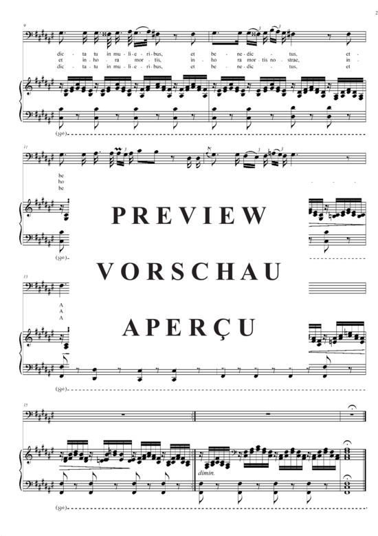 gallery: Ave Maria D.839 (Bass + Klavier) , ,  (Fis-Dur)