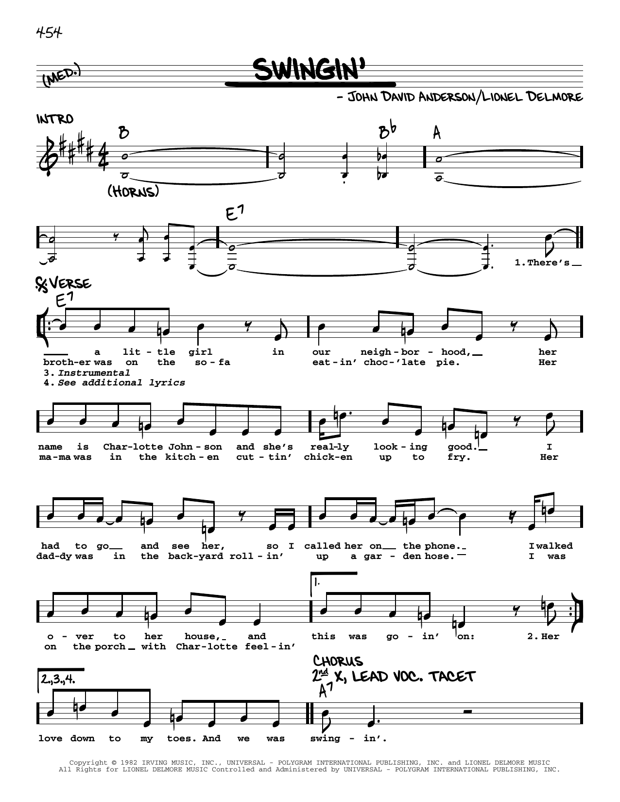 Produktbild zu: Swingin'
