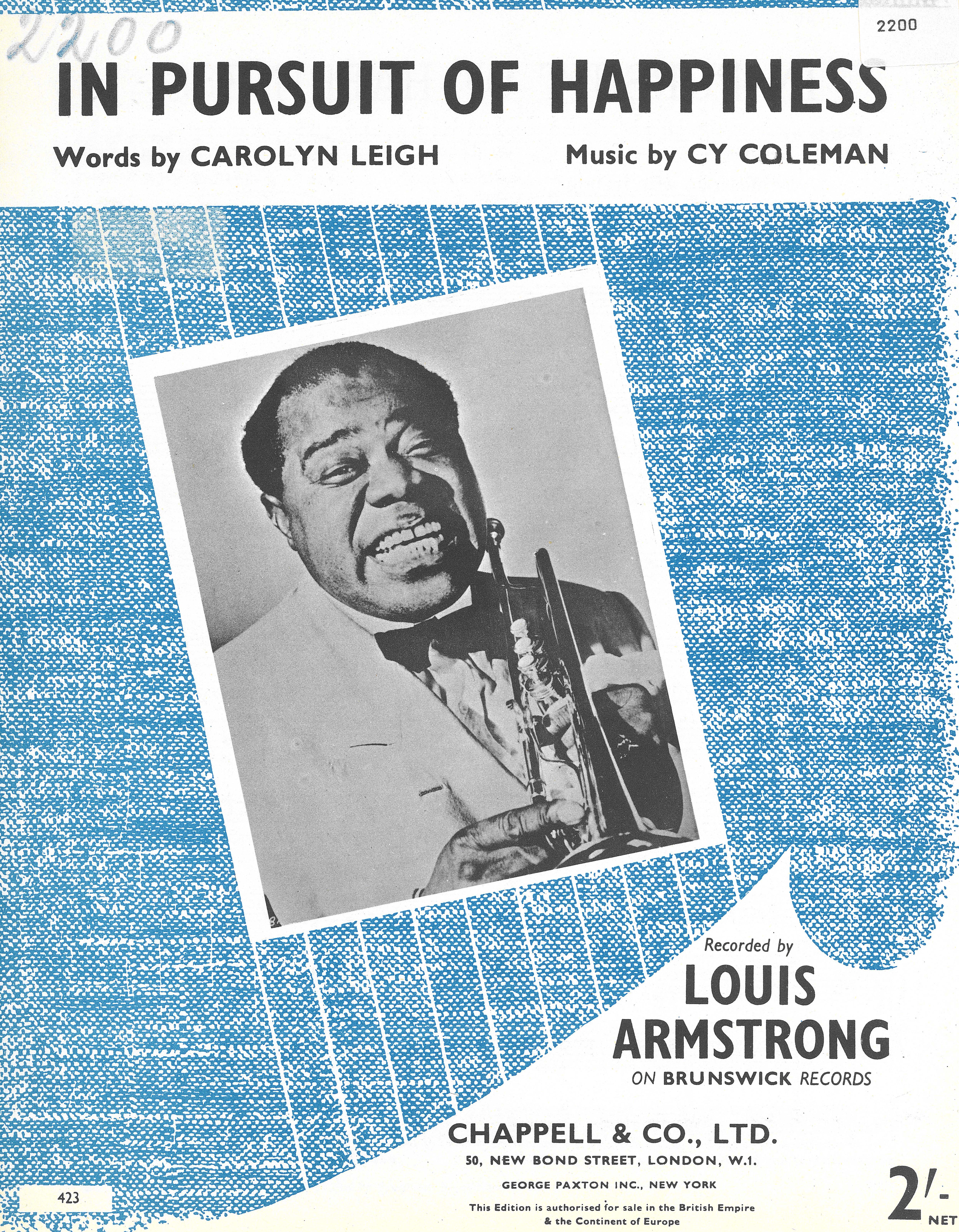 cover: In Pursuit Of Happiness, Louis Armstrong