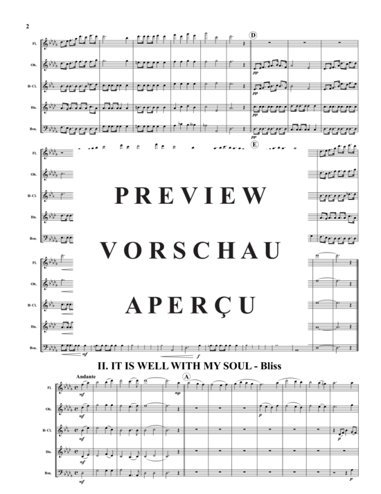 Produktgalerie: Seite 3 von 15 Hymns of Faith , , (Holzbläser-Quintett)