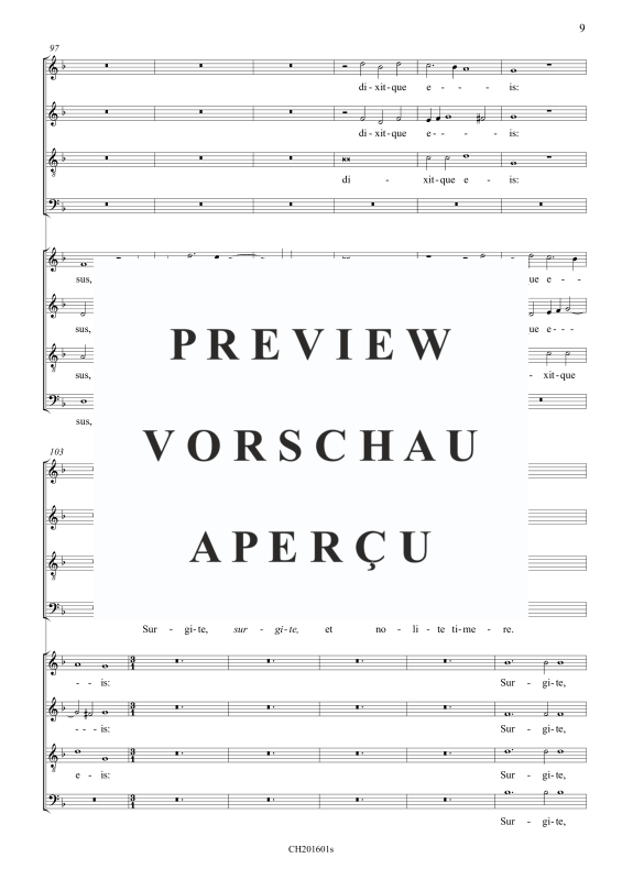 gallery: In illo tempore assumpsit Jesus, , Gemischter Chor 8-stimmig und BC