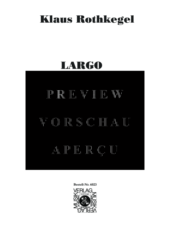 gallery: Largo-Stay With Me (Partitur), , Ensemble Blockflöten und Gitarre