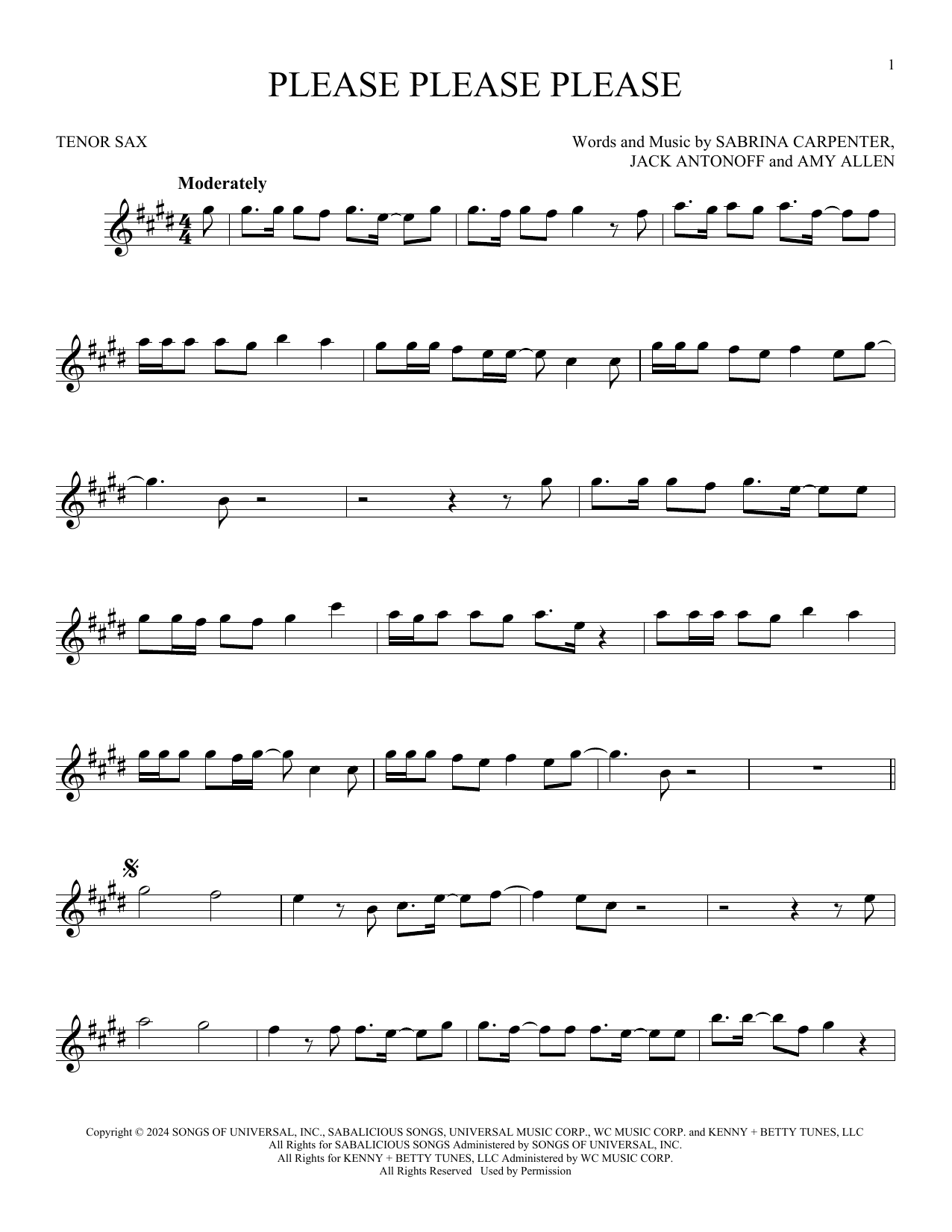 Product gallery: Page 1 of 1 Please Please Please, Sabrina Carpenter