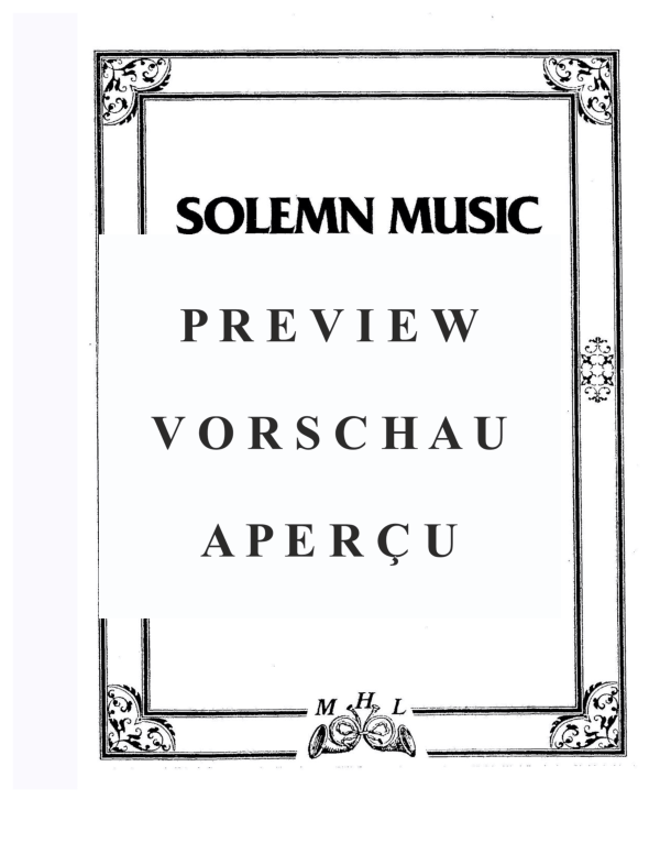 Produktgalerie: Seite 2 von 11 Solemn Music, , Horn Quartett