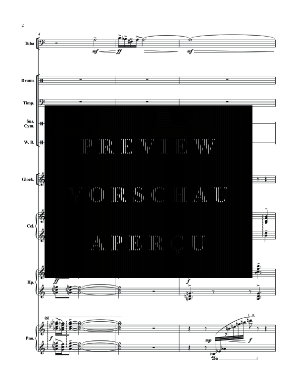 Produktgalerie: Seite 8 von 11 Suite for Tuba, , (Tuba Solo mit Percussion, Celesta, Harfe + Klavier)