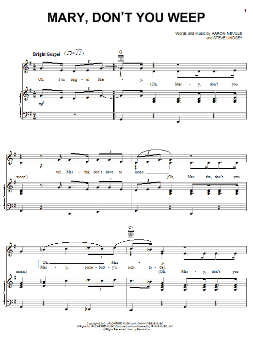 Produktbild zu: Mary Don't You Weep