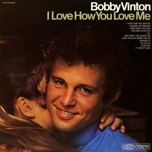 cover: Halfway To Paradise, Bobby Vinton