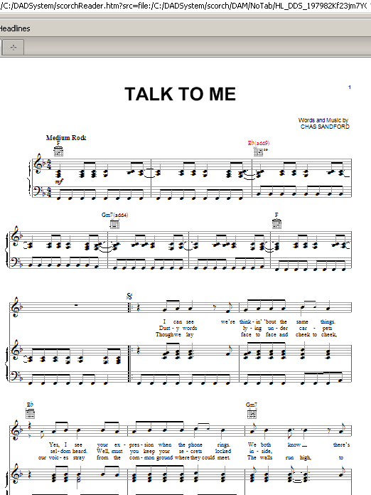 Produktbild zu: Talk To Me