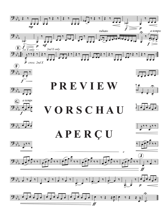 Product gallery: Page 13 of 13 Largo al Factotum , , (Trombone Quartet)